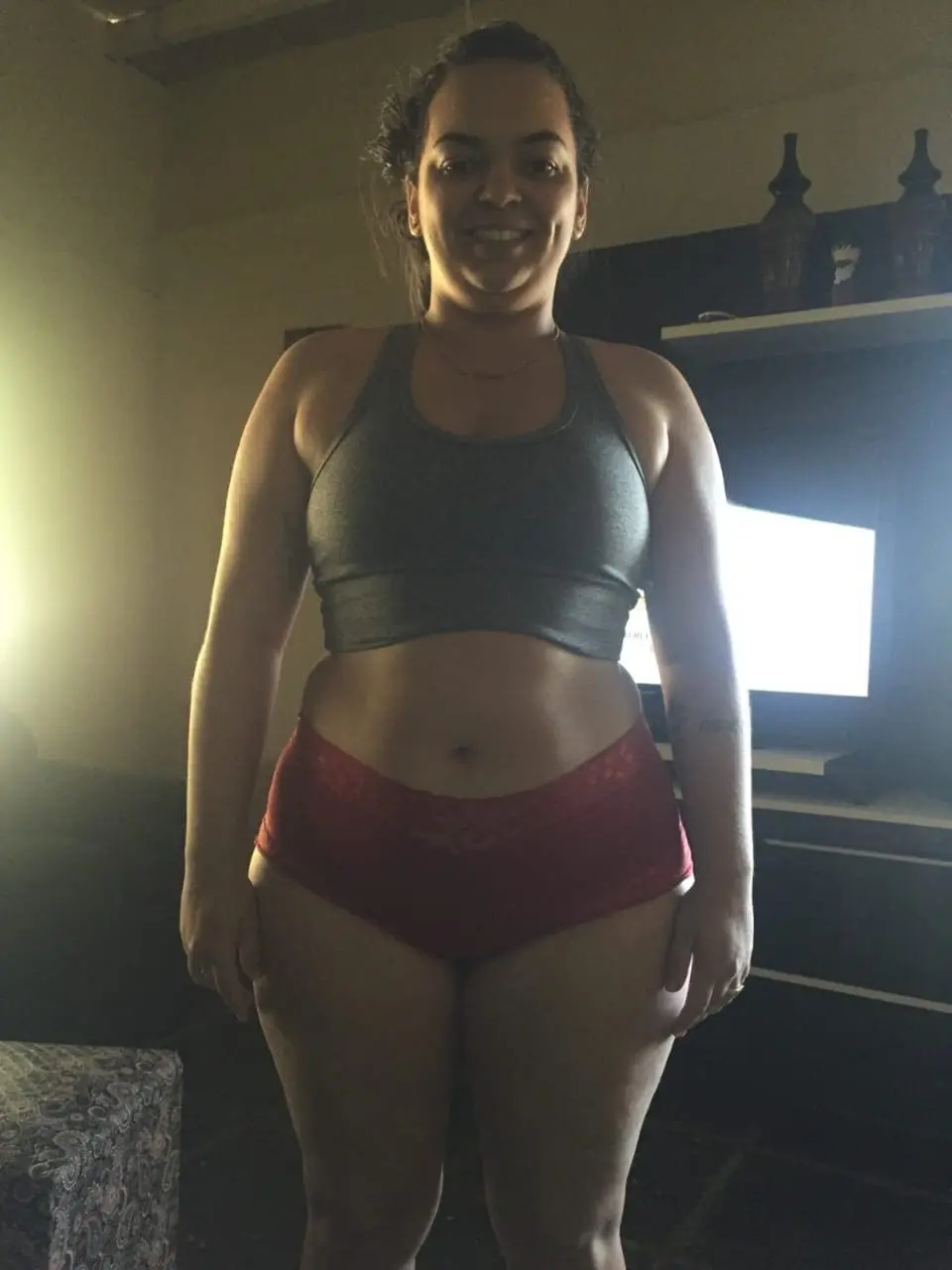 Dra. Vitória - Antes da transformação